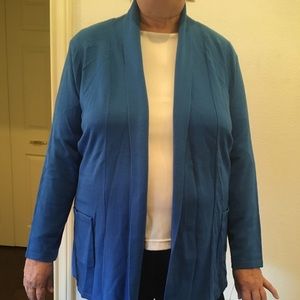 New With Tags royal blue cardigan Allison Daley